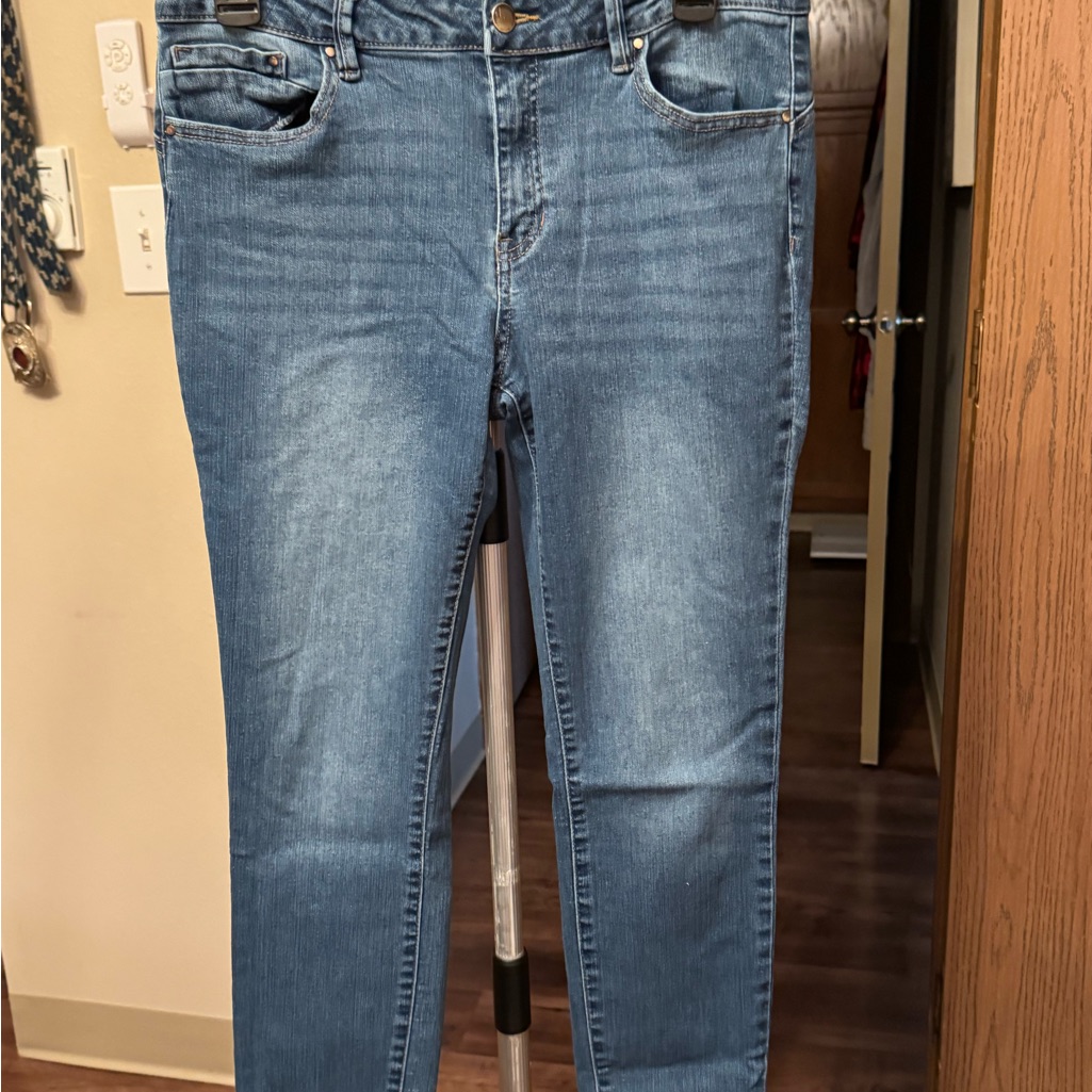 D. Jeans Women's Blue Super Stretchy Jeggings